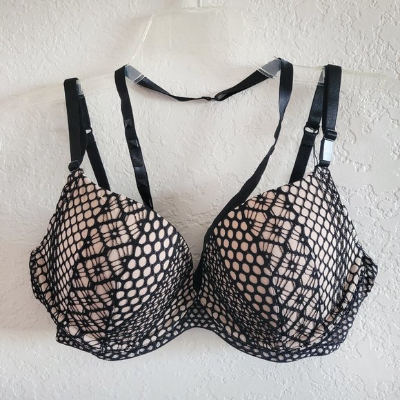 NWT New Very Sexy Plunge Bra Victoria's Secret 36C New Lightly Lined Halter - Picture 1 of 16